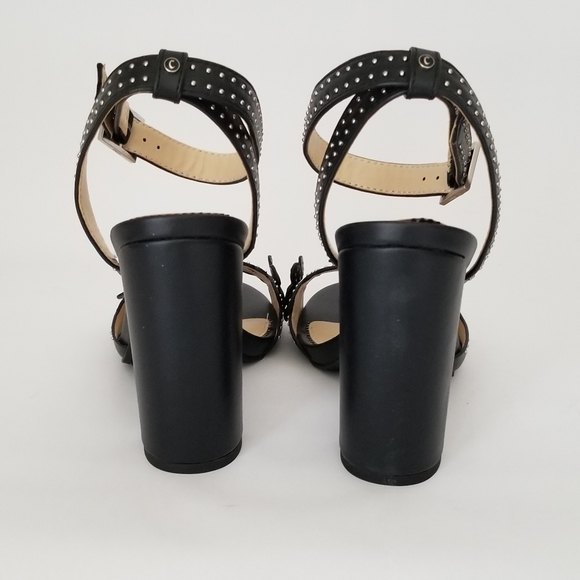 Sam Edelman circus faux leather studs wrap ankle sandals - Picture 5 of 8